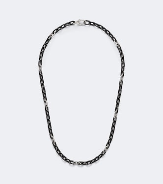 DY Madison® 티타늄 스털링 실버 체인 네크리스 | David Yurman