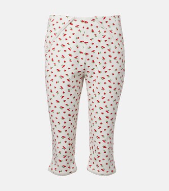 Caprihose Ebony aus einem Baumwollgemisch | Posse