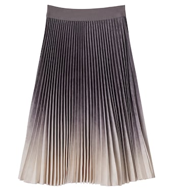 Ombré plissé skirt | Monnalisa
