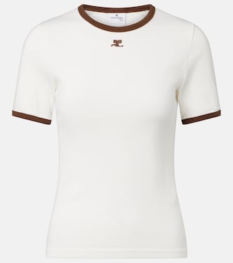 Cotton jersey T-shirt | Courrèges