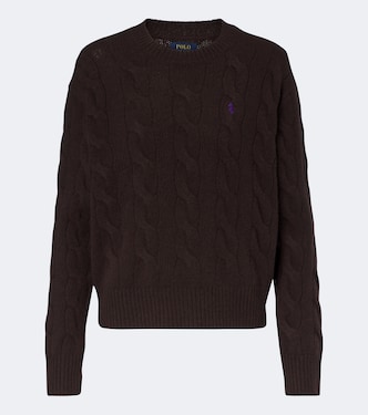 Cable-knit wool and cashmere sweater | Polo Ralph Lauren