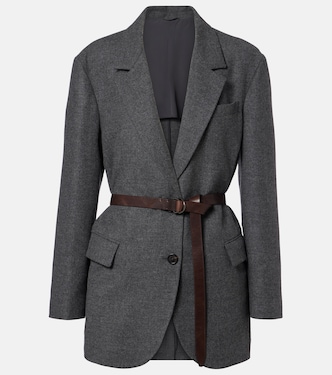 Blazer aus Wolle und Kaschmir | Brunello Cucinelli