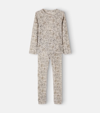 Ensemble t-shirt et legging en laine | Wheat