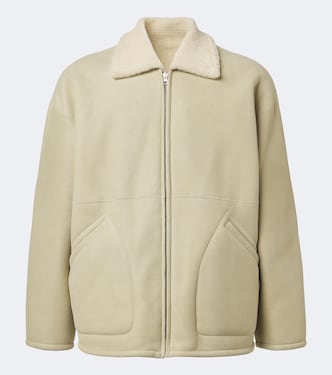 Reversible shearling jacket | Auralee
