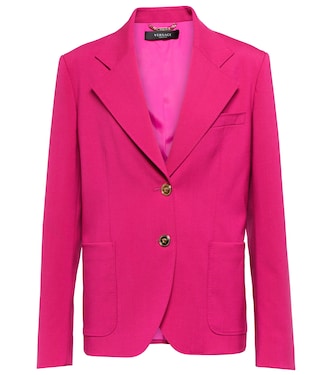 Wool-blend blazer | Versace