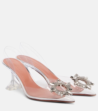 Pumps slingback Begum in PVC | Amina Muaddi