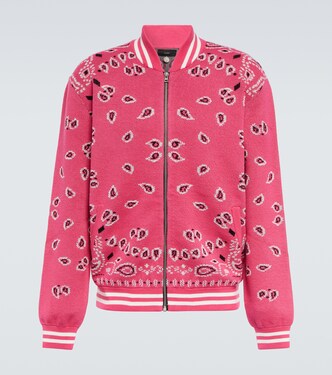 Veste bomber Bandana en jacquard de coton | Alanui