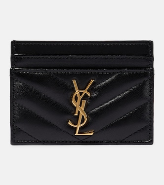 Cassandre matelassé leather card holder | Saint Laurent