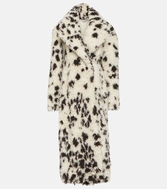 Printed teddy coat  | Stella McCartney