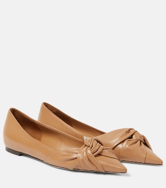 Ballerinas Hedera aus Leder | Jimmy Choo