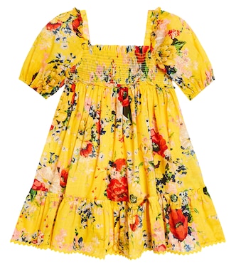 Alight floral cotton gauze dress | Zimmermann Kids