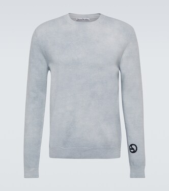 Wool and cotton-blend sweater | Acne Studios