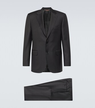 Single-breasted wool suit | Canali