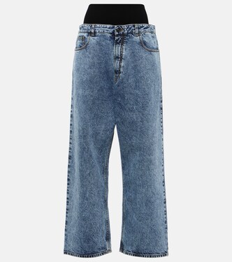 Knit Band straight jeans | Alaïa