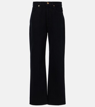 High-Rise Straight Jeans Sade | Tove