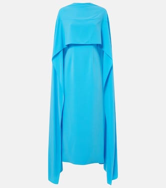 Elina caped midi dress | Roksanda