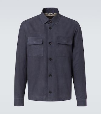 Lowe suede overshirt | Loro Piana
