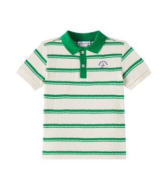 Edel cotton terry polo shirt | Bonpoint