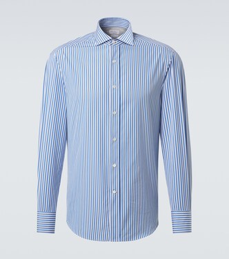 Cotton striped shirt | Brunello Cucinelli