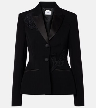 Blazer de lana virgen | Erdem