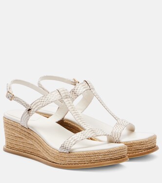 Sandali espadrillas Theia 100 con zeppa | Jimmy Choo