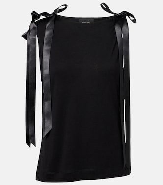 Bow-detail tank top | Simone Rocha