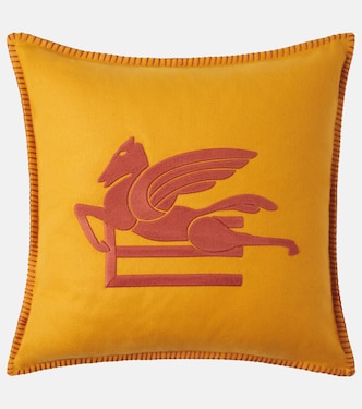 Ribot wool-blend cushion | Etro