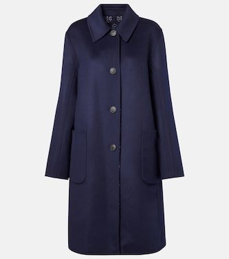 Single-breasted wool coat | Tory Burch