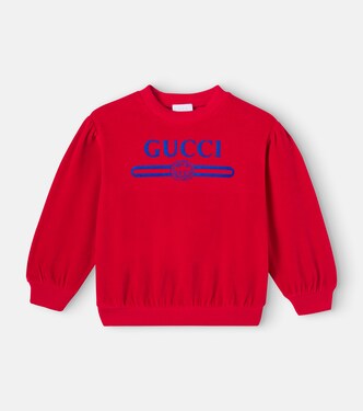 Sweatshirt aus Samt | Gucci Kids