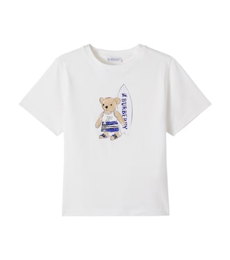 Camiseta Thomas Bear de jersey de algodón | Burberry Kids