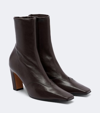 Ankle Boots Nevada aus Leder | Khaite