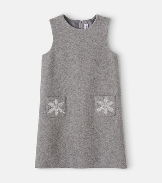 Robe brodée en laine | Tartine et Chocolat