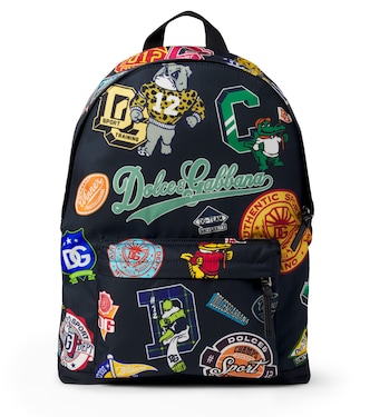 Sac à dos à imprimé | Dolce&Gabbana Kids