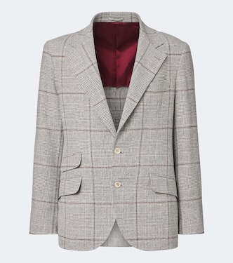 Blazer aus Seide, Wolle und Kaschmir | Brunello Cucinelli