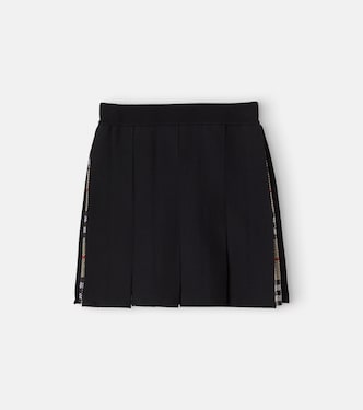 Burberry Check wool-blend skirt | Burberry Kids