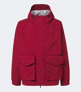 Laret hooded technical jacket | Nomaka