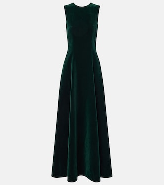 Nodin cotton velour gown | Emilia Wickstead