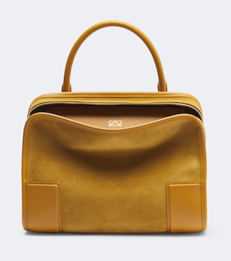 Henkeltasche Amazona 180 Medium aus Veloursleder | Loewe
