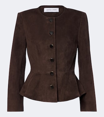 Jacke Quinn aus Veloursleder | Veronica Beard