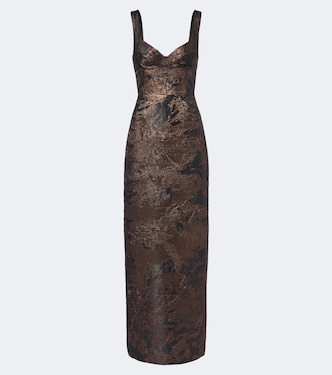 Viella jacquard gown | Simkhai