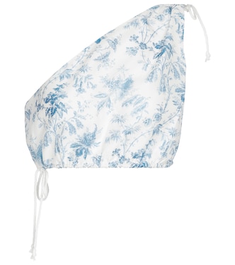 Cropped-Top Clementine mit Seidenanteil | SIR