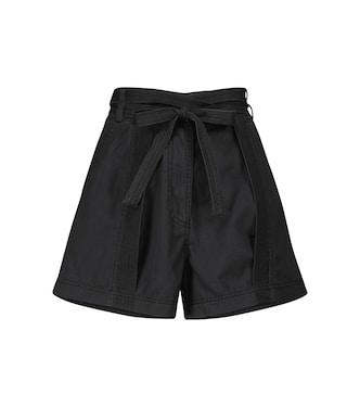 Gavin belted cotton shorts | Ulla Johnson