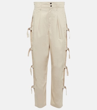 High-Rise-Hose Keowina aus Baumwolle | Marant Etoile