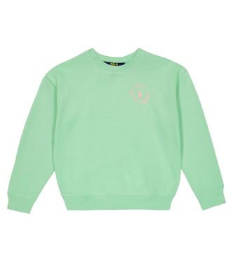 Logo cotton-blend sweatshirt | Polo Ralph Lauren Kids