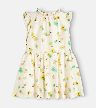 Chrissy floral silk dress | Bonpoint