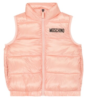 Logo puffer vest | Moschino Kids