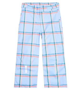 Checked padded snow pants  | Tinycottons