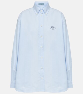 Logo cotton shirt | Prada