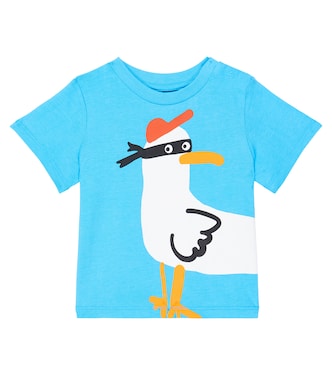Baby printed cotton jersey T-shirt | Stella McCartney Kids
