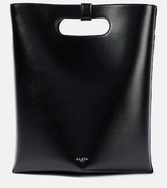 Folded leather tote bag | Alaïa